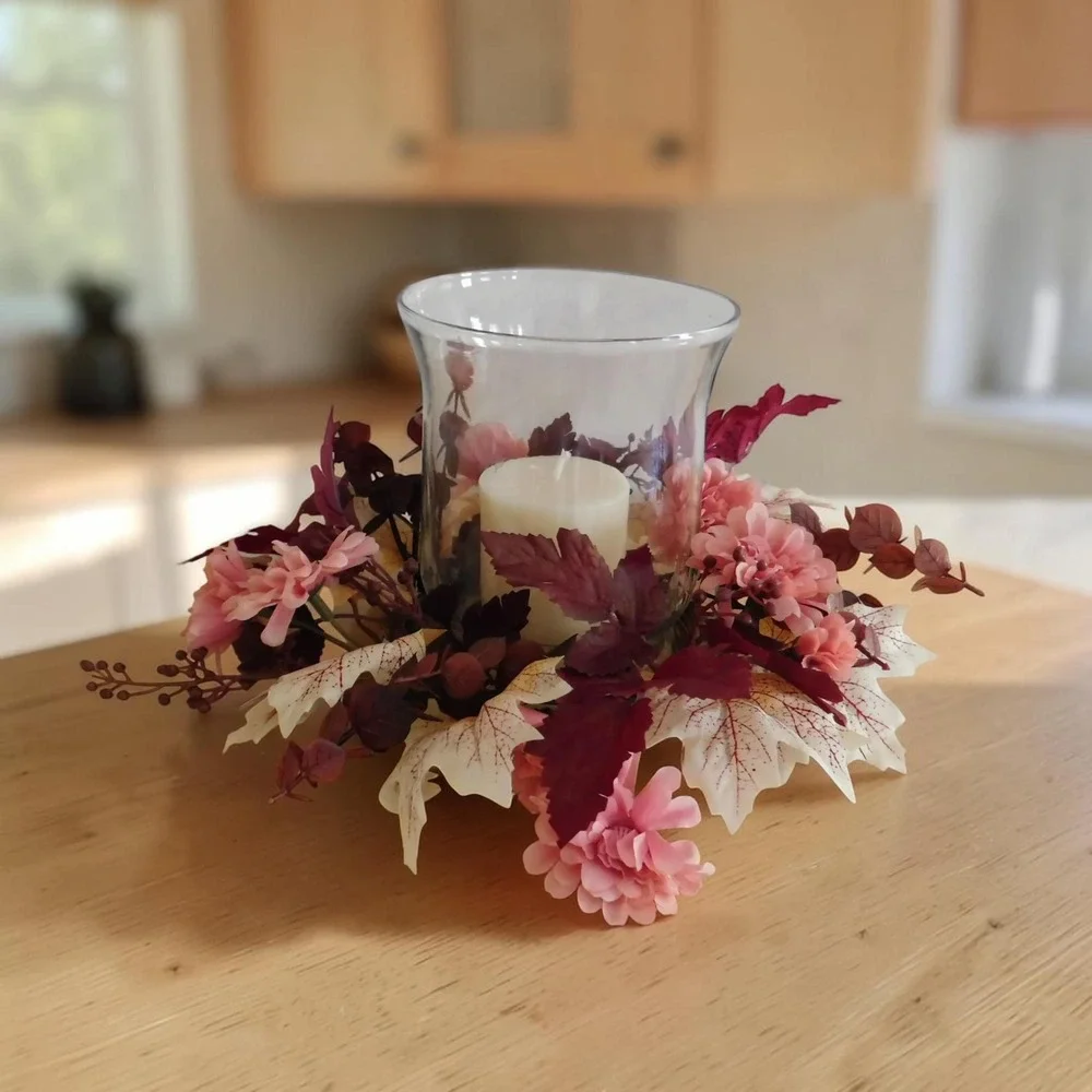 Handmade beautiful mauve